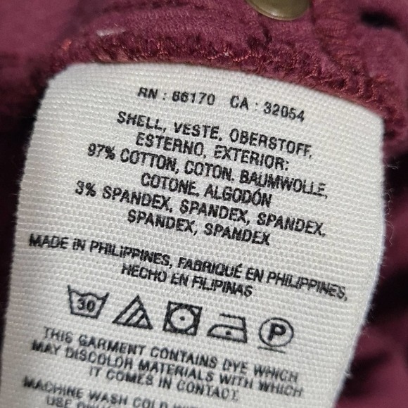 Pilcro and the Letterpress‎ Corduroy Legging Pants Size 29 NWT - Picture 8 of 8